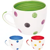 《EXCELSA》陶製濃縮咖啡杯(彩色水珠90ml)