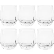 《EXCELSA》八角玻璃杯6入(310ml)