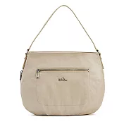 KIPLING 尼龍HOBO水餃包-卡其(現貨+預購)卡其