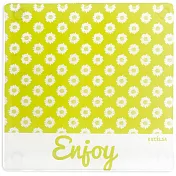 《EXCELSA》方玻璃隔熱墊(雛菊18cm)