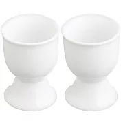 《KitchenCraft》瓷製蛋杯2入(白)