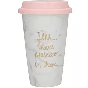 《CreativeTops》Ava雙層隔熱燙金隨行杯(大理石紋350ml)