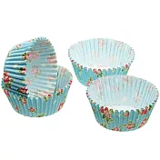 《Sweetly》4.5cm蛋糕紙模80入(藍玫瑰)