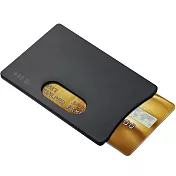 《REFLECTS》硬式RFID證件夾(黑)