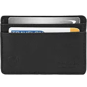 《TRAVELON》手感真皮證件防護夾(黑)