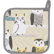 《NOW》方形隔熱墊(好奇貓頭鷹)