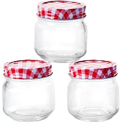 《IBILI》旋蓋玻璃密封罐3入
