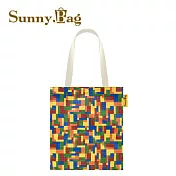 Sunny Bag - 書袋/文青袋 - 彩色積木