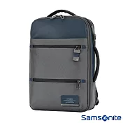 Samsonite新秀麗 Vestor商務三用保護隔層筆電後背包(藍)
