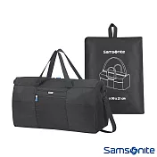 Samsonite新秀麗 可摺疊式旅行袋(黑)
