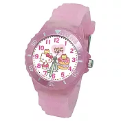 【三麗鷗】派對運動彩帶兒童手錶蜜糖Kitty_粉