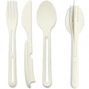 《KOZIOL》刀叉匙餐具組(白)