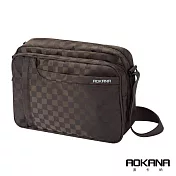 AOKANA奧卡納 俐落輕巧Layers系列 輕旅防盜防潑水 多隔層收納設計 02-047咖格