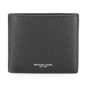 MICHAEL KORS 簡約皮革短夾-黑 (現貨+預購)黑