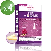 【Angel LaLa 天使娜拉】好青春大豆異黃酮(30顆/盒x4盒)