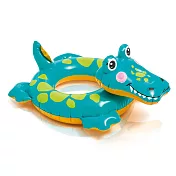 【INTEX】造型游泳圈-3種造型可選_適用3-6歲(58221)鱷魚