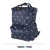 HAPI+TAS 手提摺疊後背包-男版深藍小黃帽