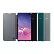 SAMSUNG Galaxy S10 Clear View 原廠全透視感應皮套 (再送原廠S10智能背蓋) 白色