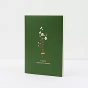 【Gracebell 葛莉絲貝兒】花漾系列 無時效月計劃本-14個月(04.olive green 橄欖綠)