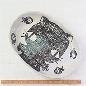 FunnyThai.手工彩繪‧可樂貓不規則萬用碟‧No.05