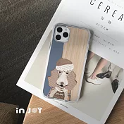 INJOYmall for iPhone X 格紋時髦紅貴賓 防摔手機殼 保護殼