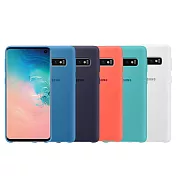 SAMSUNG GALAXY S10 原廠薄型背蓋 (矽膠材質) 臺灣公司貨粉色