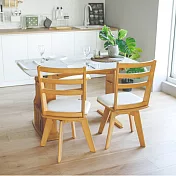 Peachy Life 可旋轉餐椅/椅凳/書桌椅/辦公椅(2入組)