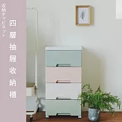 Peachy Life 質感色系四層櫃/衣物櫃/收納櫃/塑膠櫃四層