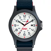 【TIMEX】天美時 Acadia x NASA 聯名手錶 (藍 TXTW2T92600)