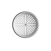 [JIA Inc.]虹彩鋼 琺瑯蒸籠盤24cm(白色)