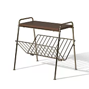 「居然 家居」小可邊桌 /胡桃木色