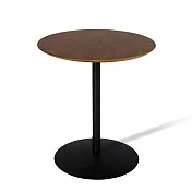 「居然 家居」圓圓邊桌 /胡桃木色