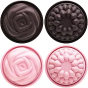 《GP&me》Dolce矽膠點心模4件(花7.5cm)