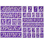 《Wilton》字母蛋糕貼紙裝飾片組