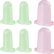 《Wilton》大小矽膠花嘴蓋6件