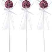 《Wilton》棒棒糖緞帶包裝袋組15入