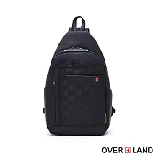 OVERLAND - 美式十字軍 - 格紋經典造型胸背包/後背包 - 5180