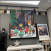 北歐風簡約情境掛布-聖誕少年頌歌