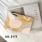 INJOYmall for iPad Pro12.9 2018 系列 Smart cover皮革平板保護套-奶茶色的慵懶款