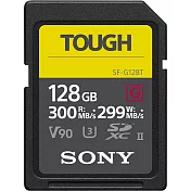 SONY SDXC U3 UHS-II 128GB 超高速防水記憶卡 SF-G128T(公司貨 )