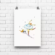 【STUNDEN】胖胖芭蕾舞孃 系列海報 (Dance)