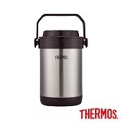 【THERMOS 膳魔師】不鏽鋼真空燜燒提鍋1.5L(RPF-20-BKC)黑咖啡色