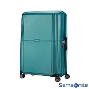 Samsonite新秀麗 30吋Orfeo 簡約方正線條PC嵌入式TSA海關鎖行李箱(湖水藍)