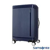 Samsonite新秀麗 25吋Hartlan 高質感防潑水PP飛機輪TSA行李箱(海軍藍)