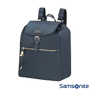 Samsonite新秀麗 KARISSA 經典時尚抽繩吊飾後背包(海軍藍)