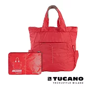 TUCANO COMPATTO 環保旅行收納購物包-紅
