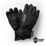 Route8八號公路 KREATE 3M 防水保暖手套 黑色M