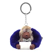 KIPLING 辦公猴子吊飾鑰匙圈-紳士