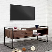 《Homelike》盧卡斯工業風4尺單抽電視櫃