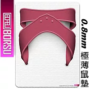 BORSU極薄鼠墊_FUNNY_台灣紅白拖
